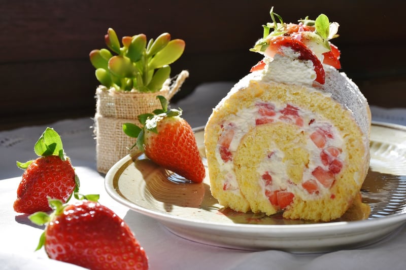 Strawberries in a vertical garden